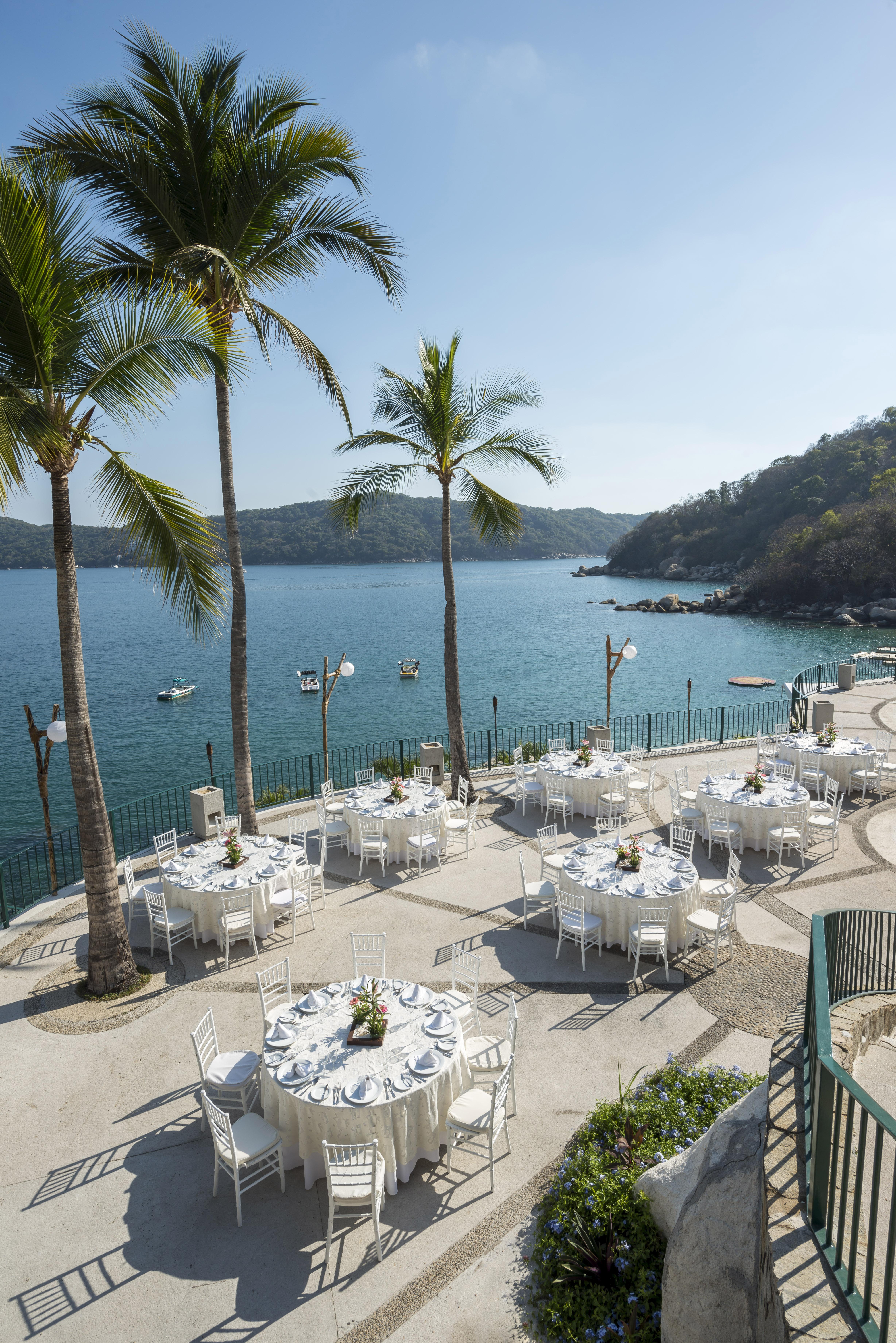 Camino Real Acapulco Diamante Hotel Exterior foto View of the Bay of Acapulco