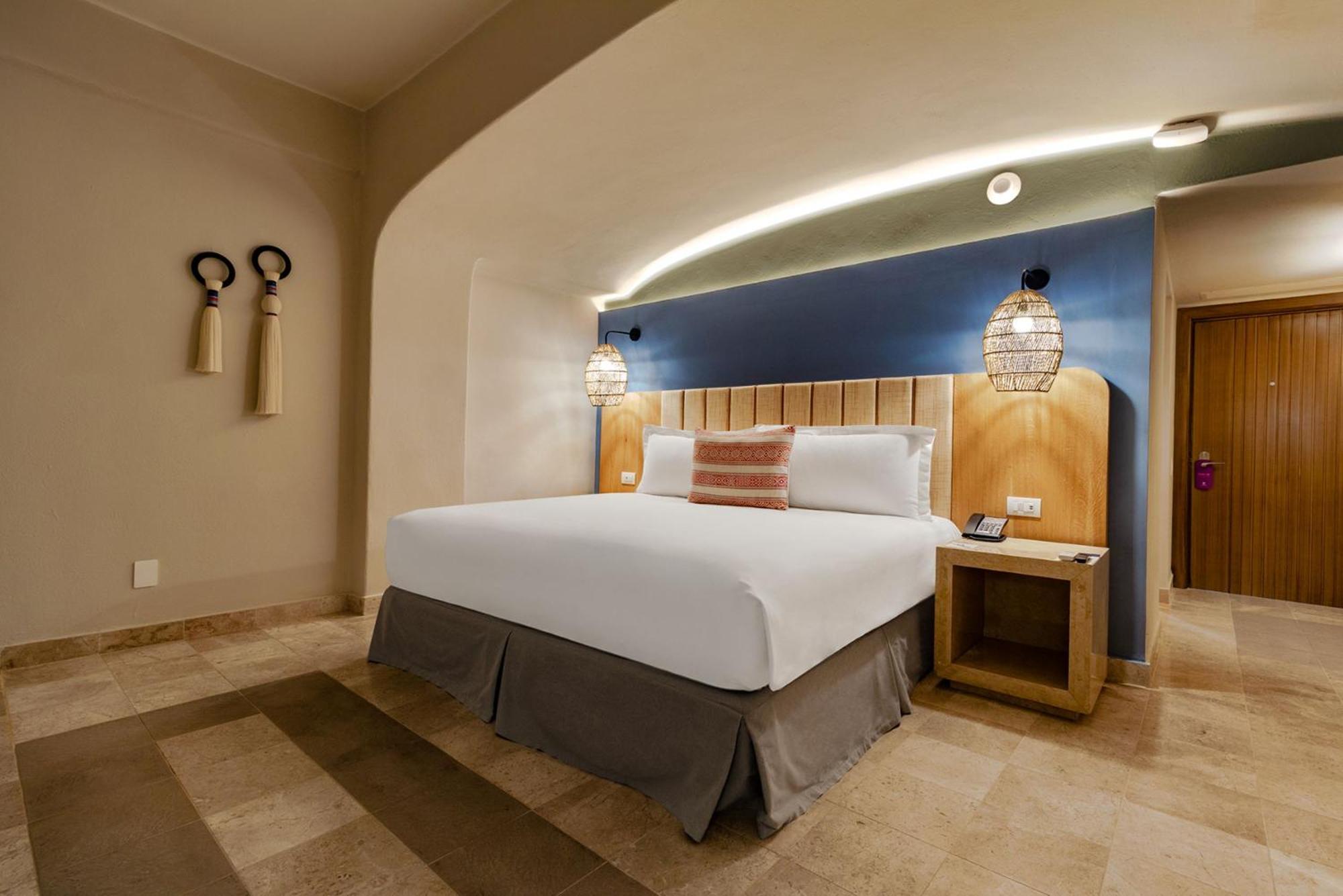 Camino Real Acapulco Diamante Hotel Exterior foto A bedroom at the hotel